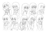 葉山照（CV：今村彩夏）の設定画。