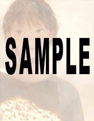 またよし油絵ポスターのサンプル。