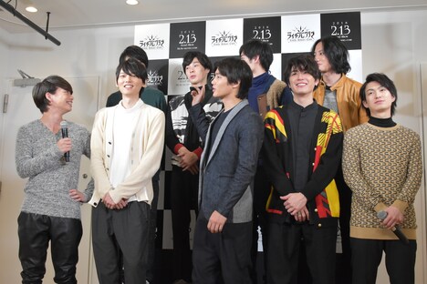 和気あいあいとしたトークの様子。