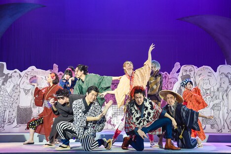 「おん・すてーじ『真夜中の弥次さん喜多さん』」公開稽古より。 撮影:鏡田伸幸