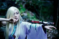 百琳役の那珂村たかこ。