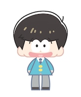 「こえだらいず 14 おそ松さん」 の十四松の原案イラスト。