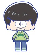 「こえだらいずR ラバーストラップコレクション」のチョロ松の原案イラスト。