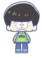 「こえだらいずR ラバーストラップコレクション」のチョロ松の原案イラスト。