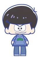 「こえだらいずR ラバーストラップコレクション」のカラ松の原案イラスト。