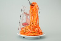 「クミカのミカク」1巻の販促POPを裏から見たところ。