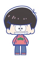 「こえだらいずR ラバーストラップコレクション」のおそ松の原案イラスト。