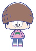 「こえだらいずR ラバーストラップコレクション」のトド松の原案イラスト。