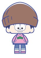 「こえだらいずR ラバーストラップコレクション」のトド松の原案イラスト。