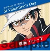 「新テニスの王子様 スクエア缶バッジ」越前リョーマ