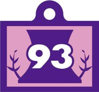 E賞「京都伏見デザインベアブリック」に付属するゼッケンナンバー入りプレート