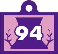 E賞「京都伏見デザインベアブリック」に付属するゼッケンナンバー入りプレート