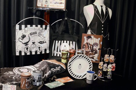 カフェ限定のグッズ。