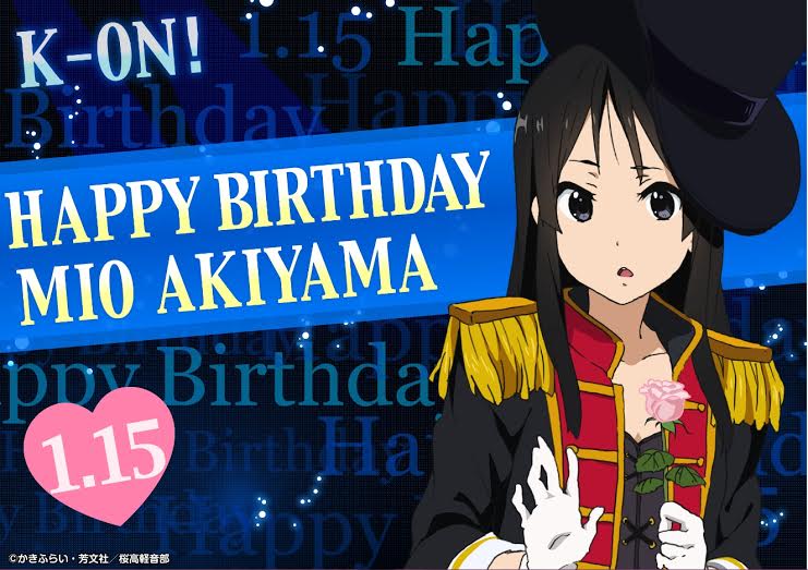 「アニまるっ！」秋山澪誕生日キャンペーン用ビジュアル