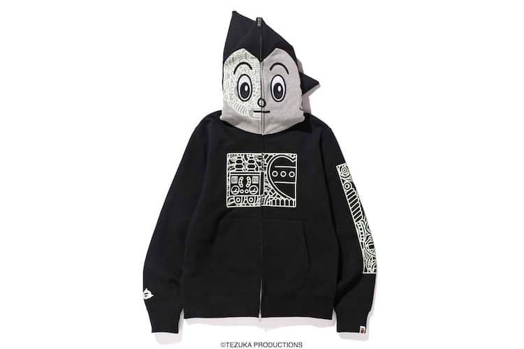 鉄腕アトム がbapeとコラボ アトムになりきれるパーカーなど登場 コミックナタリー