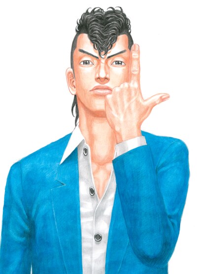 「デザートイーグル」のカット。