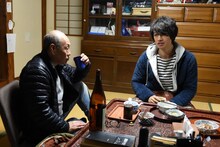 神道護役の泉谷しげると、西條命役の斎藤工。