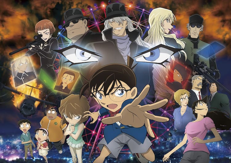 名探偵コナン ダブルフェイス が標的 劇場版第弾のポスター公開 コミックナタリー