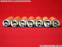 「おそ松さん」の印鑑。各キャラクターがお馴染みのポーズ「シェー」をしている絵柄も登場した。