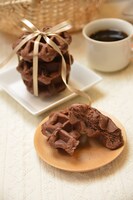 「ちはやふる」チョコレートワッフルの再現スイーツ。