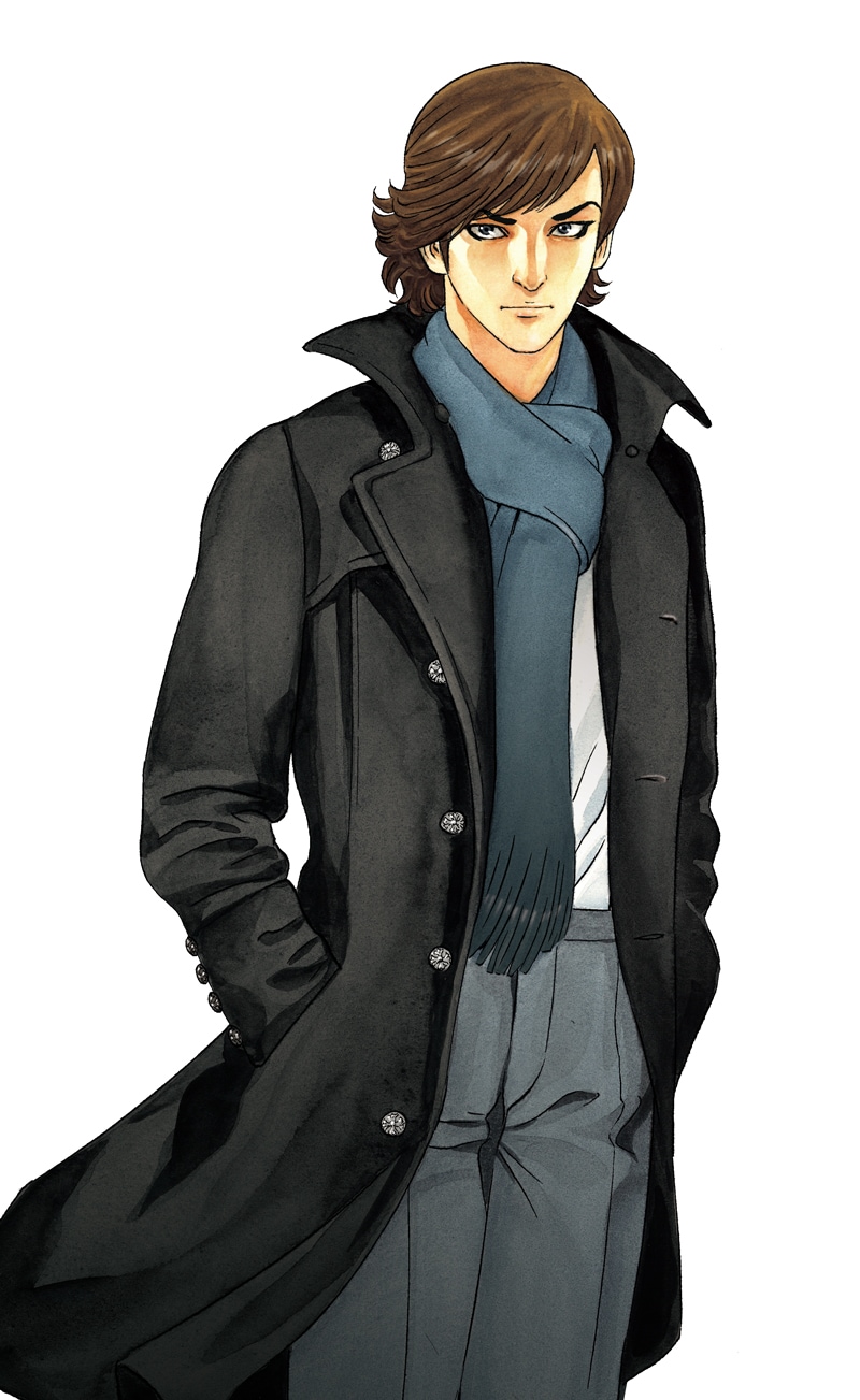 新連載「御手洗潔@星籠の海」のイラスト。