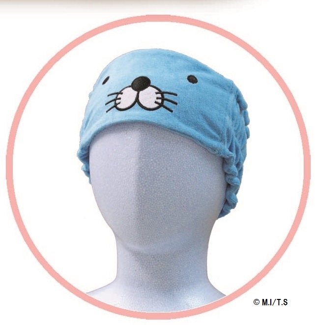 1月30日から先行販売される「ヘアバンド（ぼのぼの）」装着イメージ。