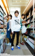 (左から)「ゆうべはお楽しみでしたね」さつきたくみに扮した松田凌、「ライアー×ライアー」高槻透に扮した鈴木拡樹、「ラララ」桐島士朗に扮した太田基裕。