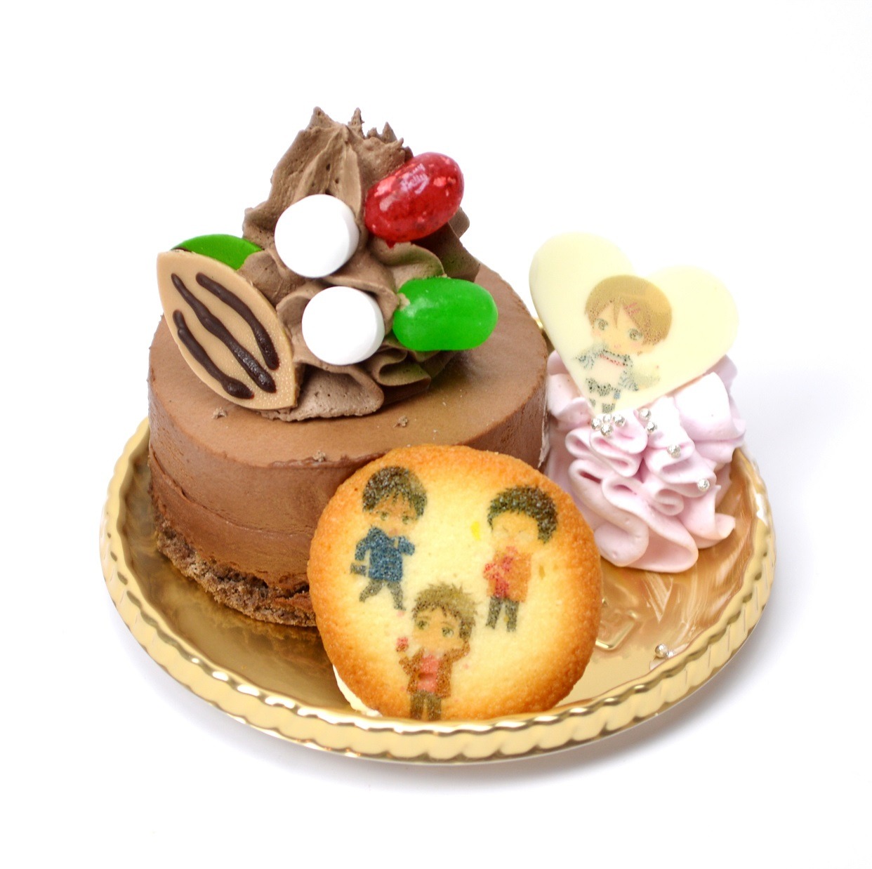 「リコのレアチョコケーキ(」