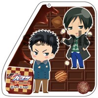 会場で販売されるアクリルキーホルダー。