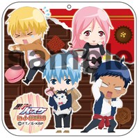 会場で販売されるアクリルキーホルダー。