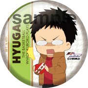 ミニゲーム「チョコレート大作戦!!」の景品としてもらえる缶バッジ。