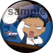 ミニゲーム「マネージャーのお仕事」の景品としてもらえる缶バッジ。