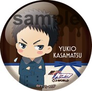 ミニゲーム「あの娘をさがせ！ ～Moriyama's side～」の景品としてもらえる缶バッジ。