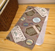 「松ボディウォッシュタオル」の使用例。