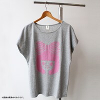 「りぼん Tシャツ グレー」