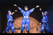 「ミュージカル『忍たま乱太郎』第7弾 ～水軍砦三つ巴の戦い！～」初演の様子。