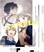 「先輩、ソレひとくちください！」1巻、「デンキ街の本屋さん」11巻のとらのあな同時購入特典小冊子。