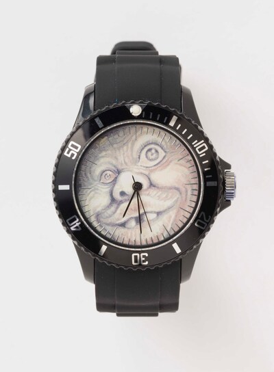 「まん○画太郎描きおろしババアの鼻毛時計」