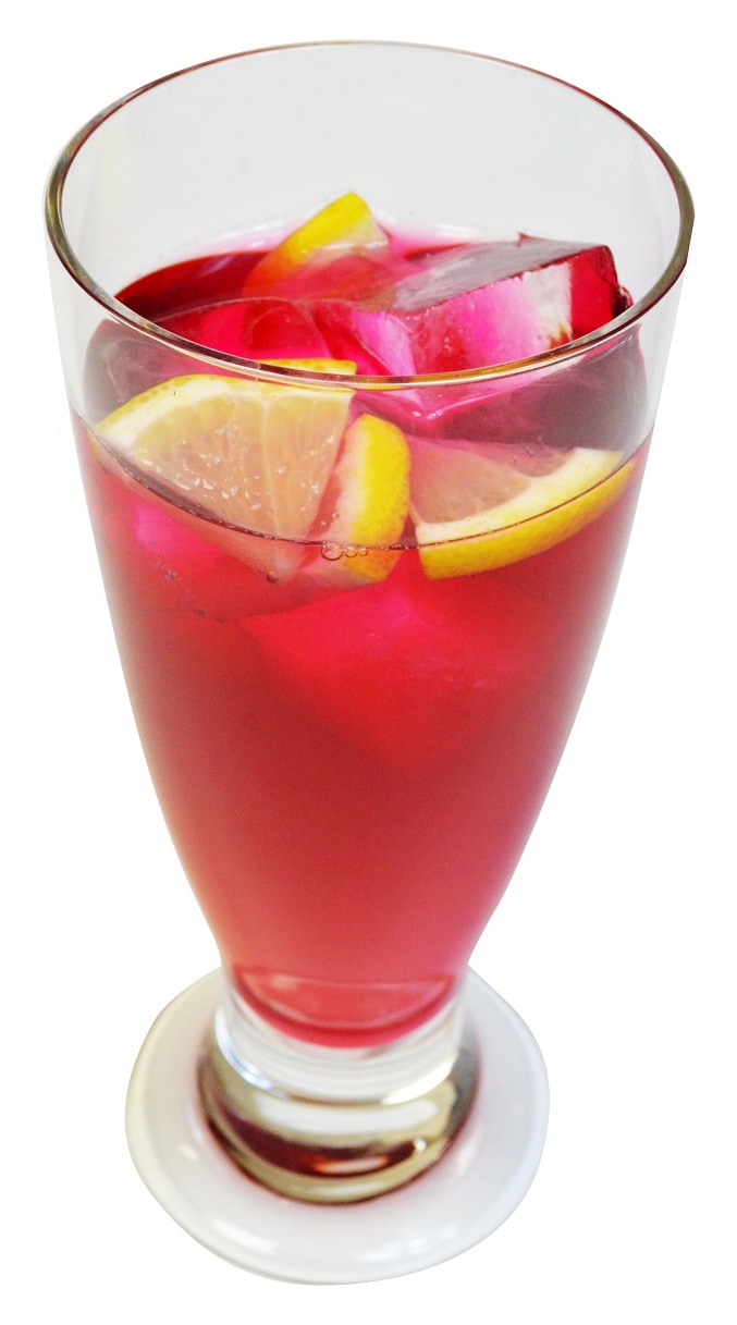 「おそ松の赤しそレモンドリンク」