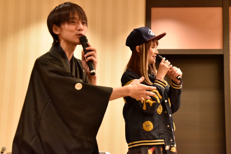 吉田尚記と小林ゆう。