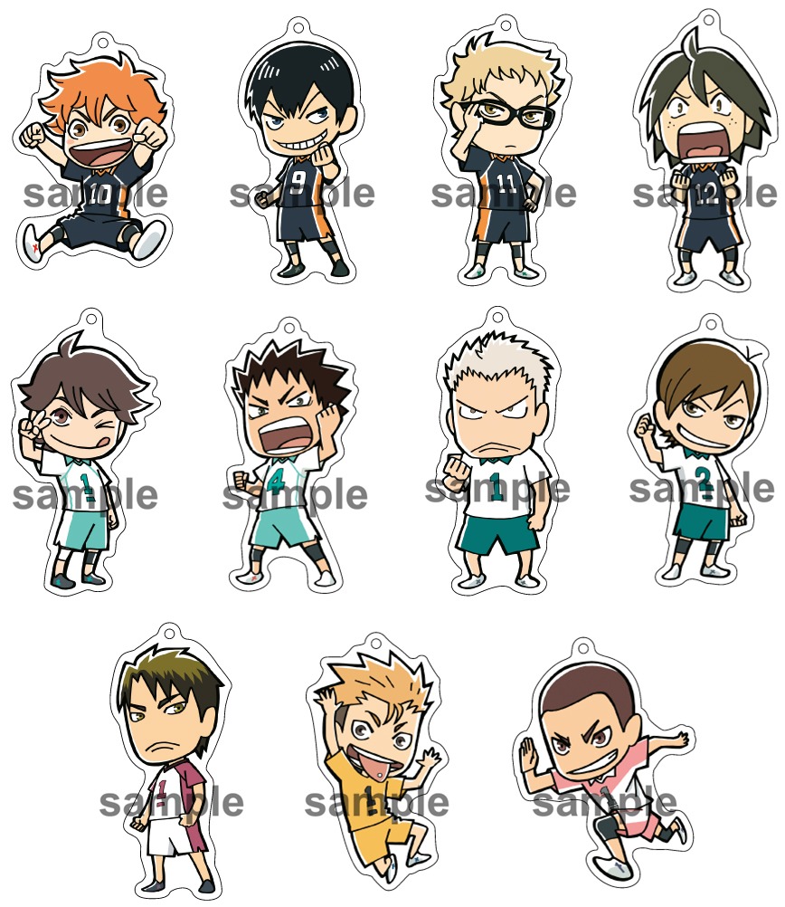 会場で販売されるファスナーチャーム。