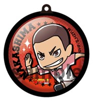 会場で販売される缶ストラップ。