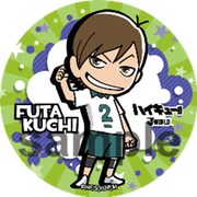 「ノヤっさんのローリングサンダーアゲイン!!」の参加賞としてプレゼントされる丸型ステッカー。