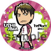 「ノヤっさんのローリングサンダーアゲイン!!」の参加賞としてプレゼントされる丸型ステッカー。