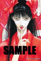 フェアの実施書店で配布されるイラストカードのうち1種。