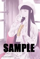 フェアの実施書店で配布されるイラストカードのうち1種。