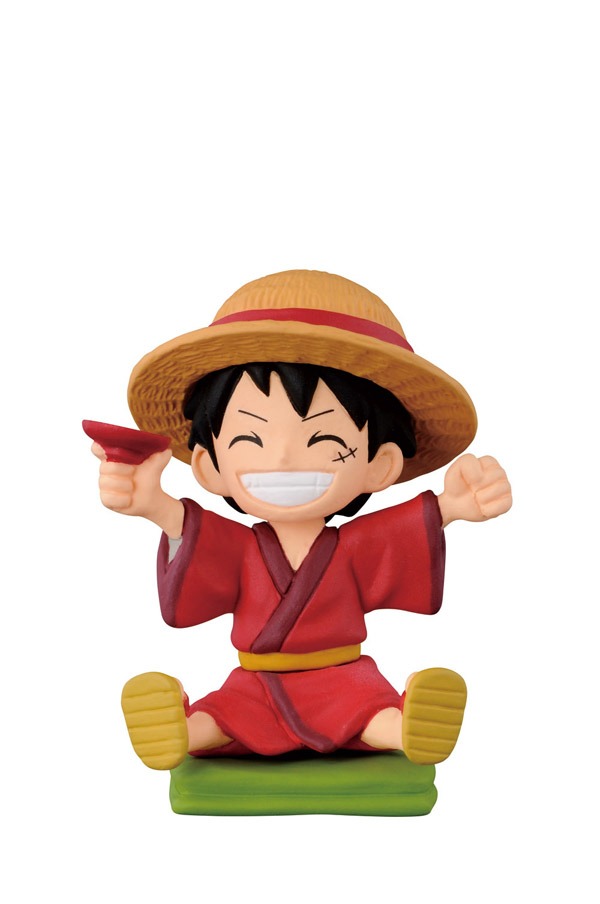 H賞「デスクトップフィギュア～麦わら絵巻～」ルフィver.