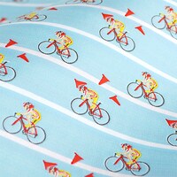 鳴子章吉ジャカードグッズの柄。