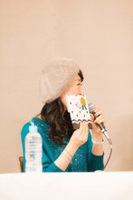 大原さやか 撮影：木場 ヨシヒト