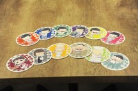 メニューを1つ注文するごとに、1枚プレゼントされるコースター。